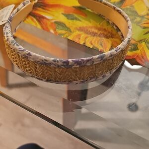 Scunci Floral and Woven Headband